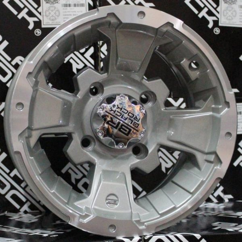 Диск для квадроцикла CARLISLE Black-Rock Intruder 4/115 5+2 12x7 Machined 110S271543